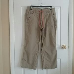 The North Face Women's Roll-Up Hiking Tan Pants